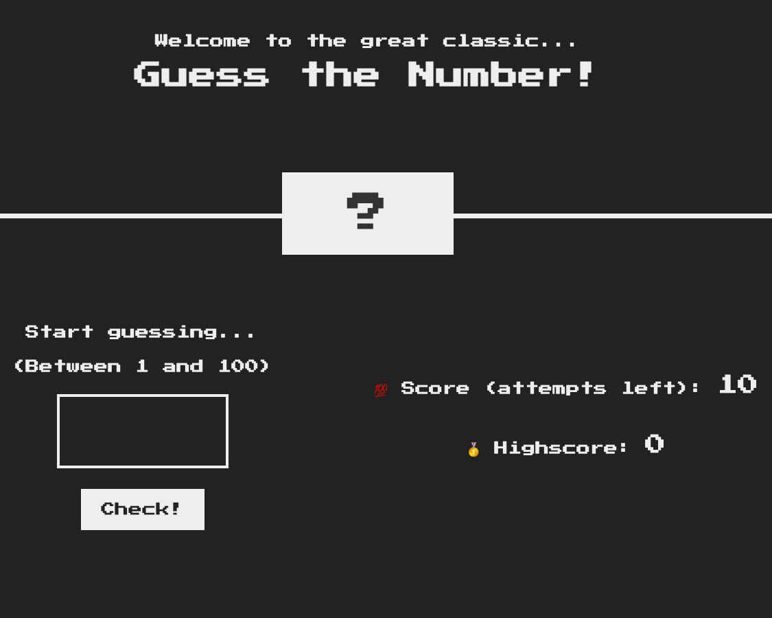 Guessing game